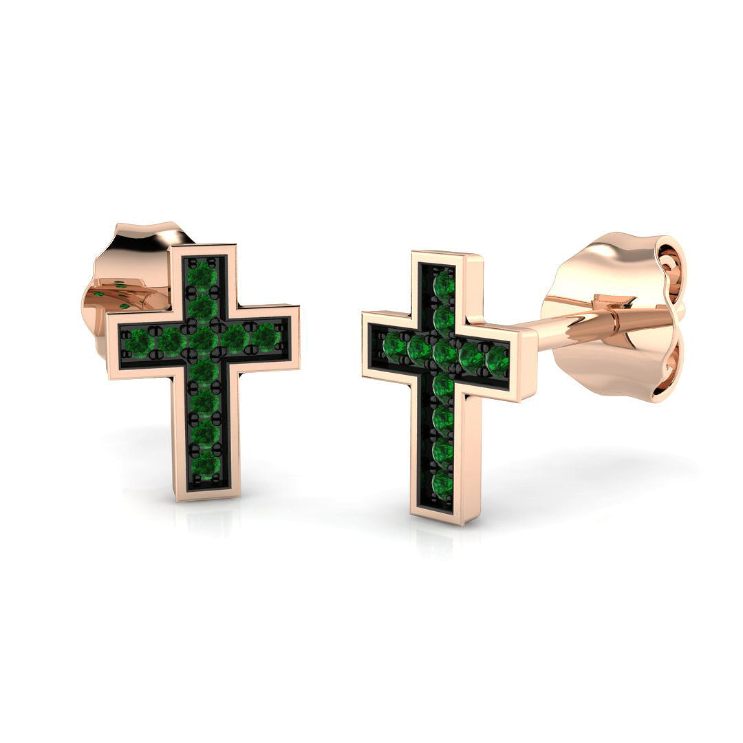 SE5900A — Earrings - 9k Rose Gold