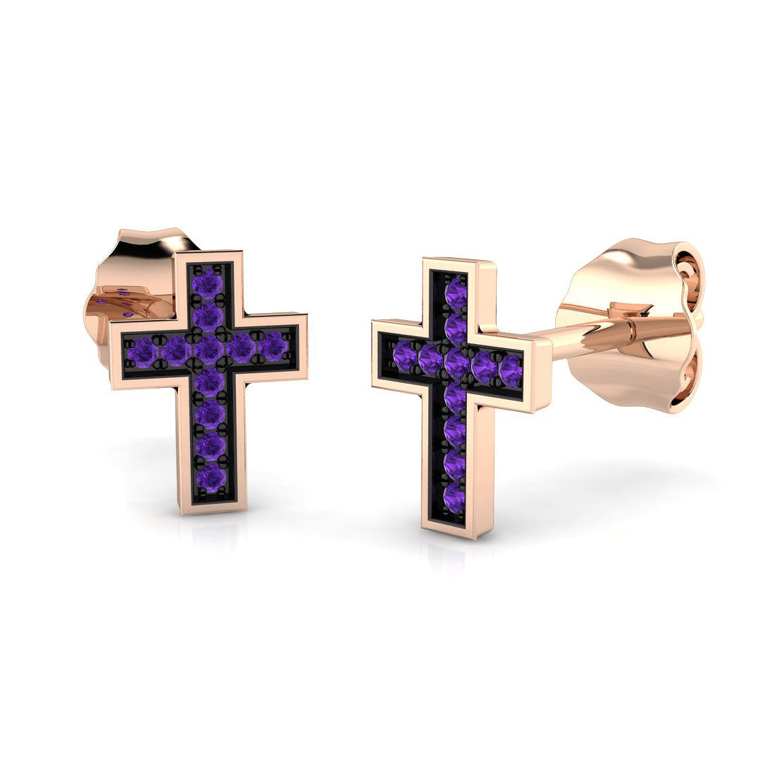 SE5900A — Earrings - 9k Rose Gold