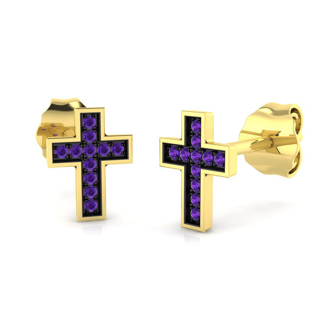 SE5900A — Earrings - 9k Yellow Gold