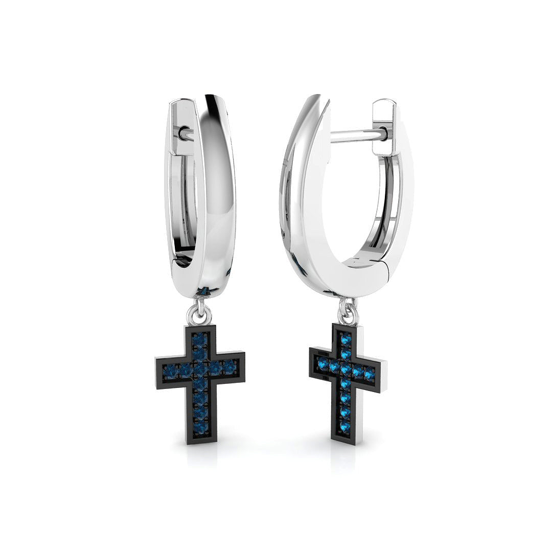 SE5900 — Earrings - 9k White Gold
