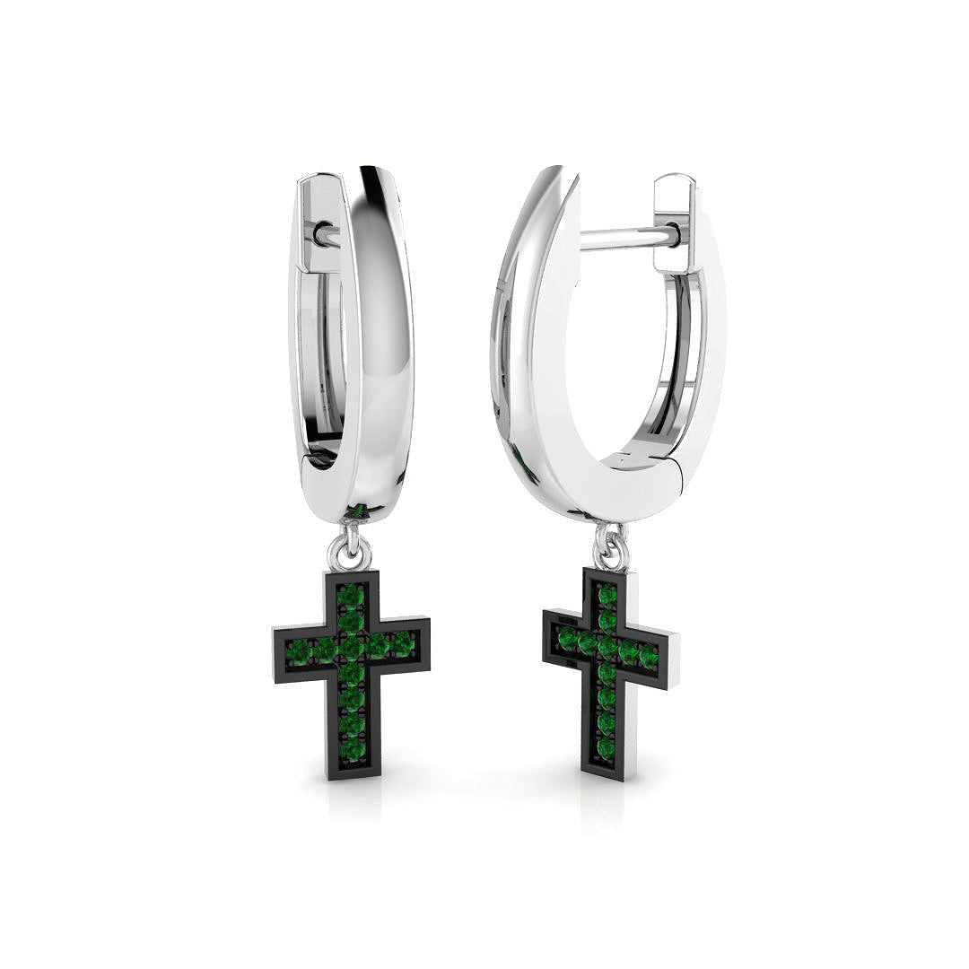 SE5900 — Earrings - 9k White Gold
