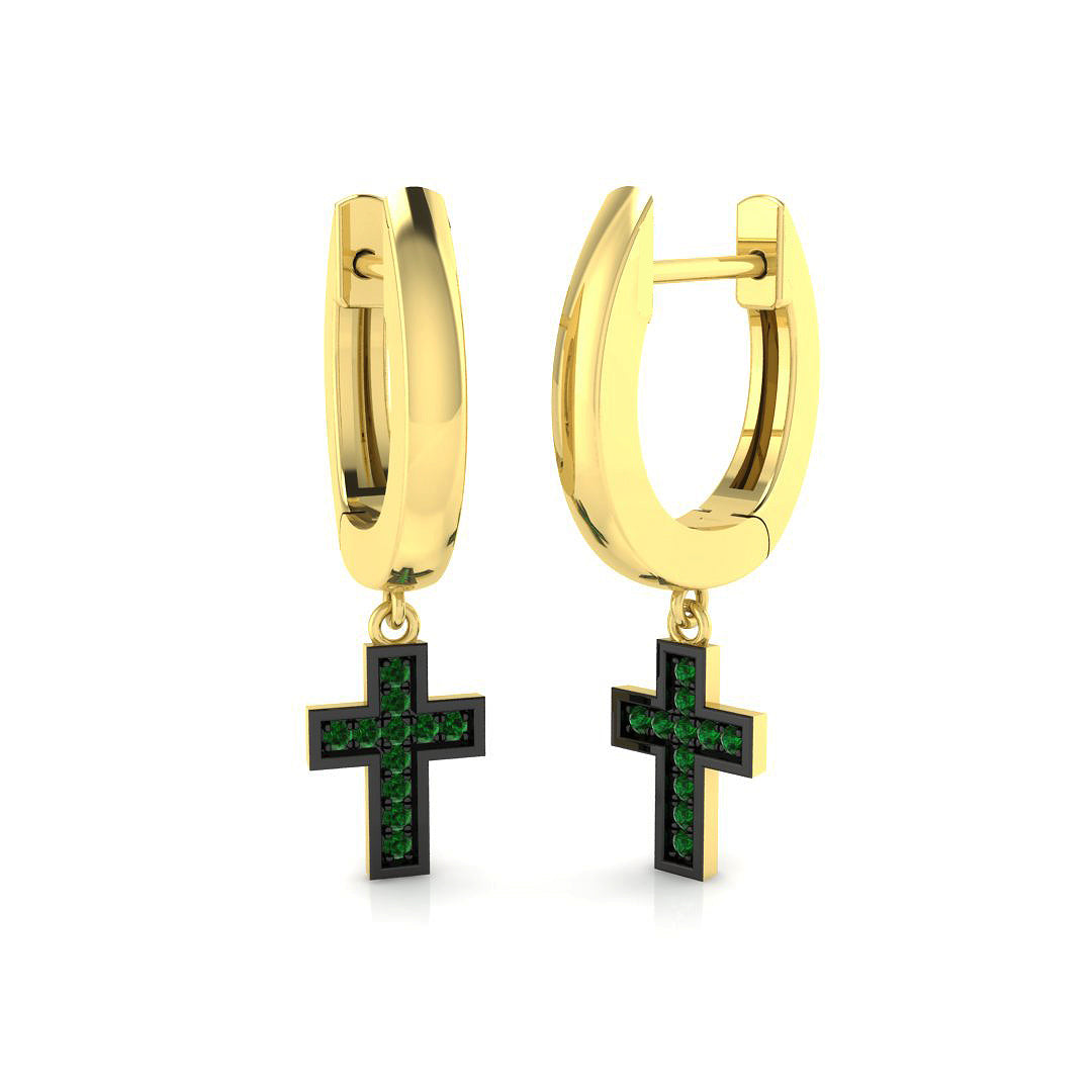 SE5900 — Earrings - 9k Yellow Gold