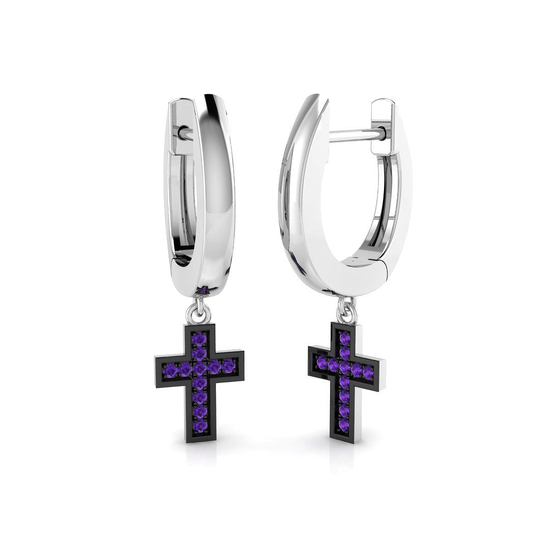 SE5900 — Earrings - 9k White Gold