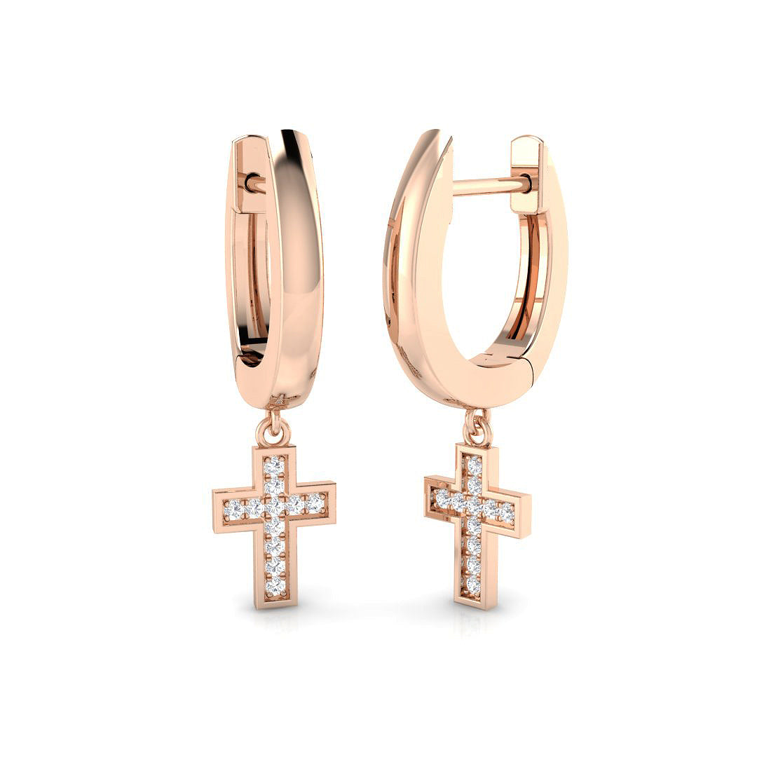 SE5900 — Earrings - 9k Rose Gold