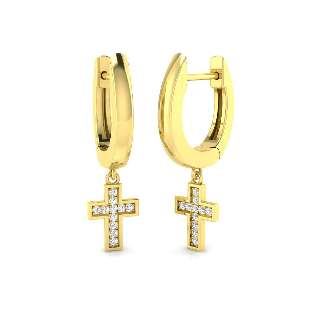 SE5900 — Earrings - 9k Yellow Gold
