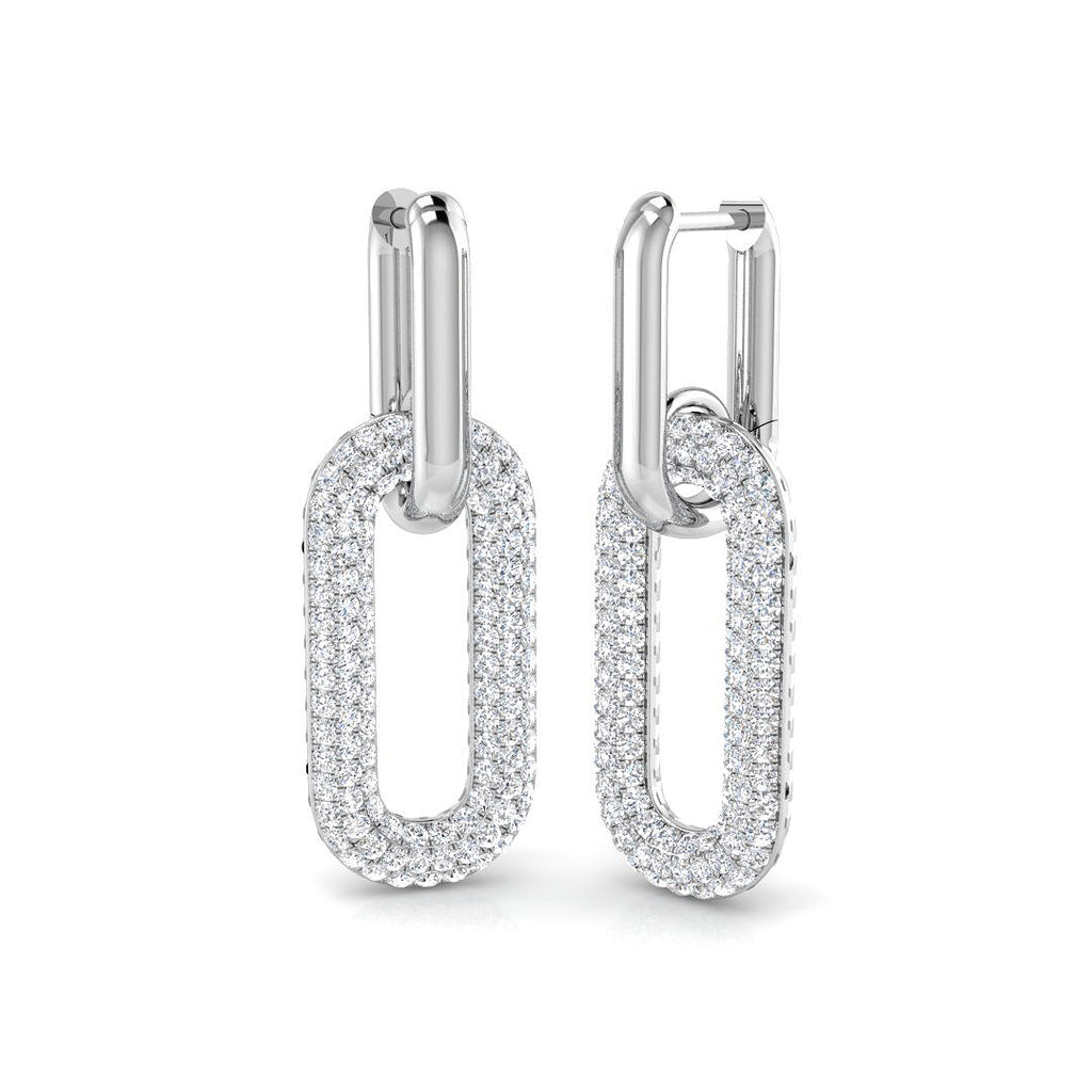 SE5904 — Earrings - 9k White Gold