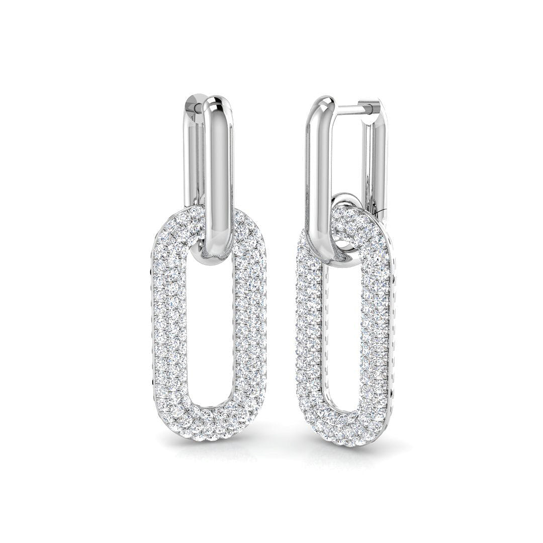 SE5904 — Earrings - 9k White Gold
