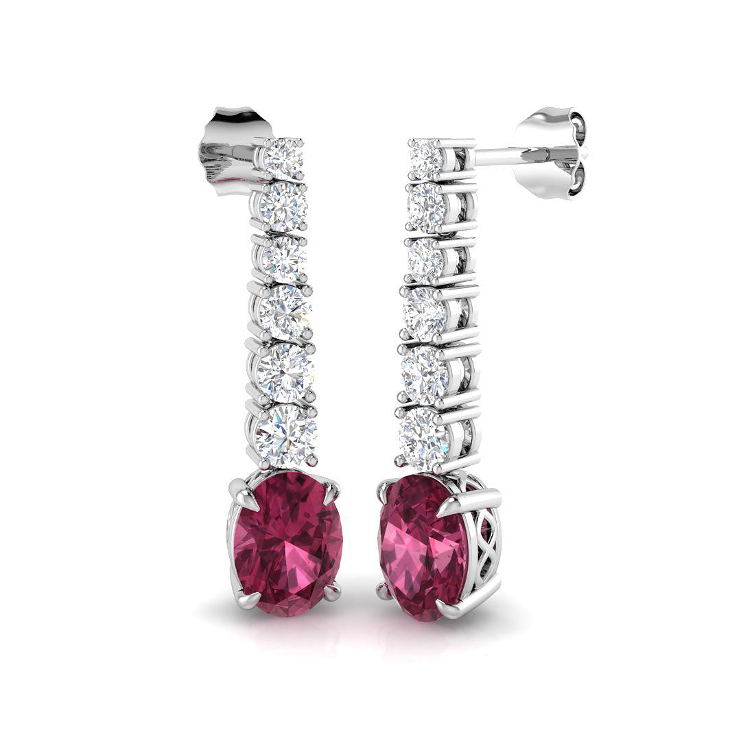 SE5906A — Earrings - 9k White Gold