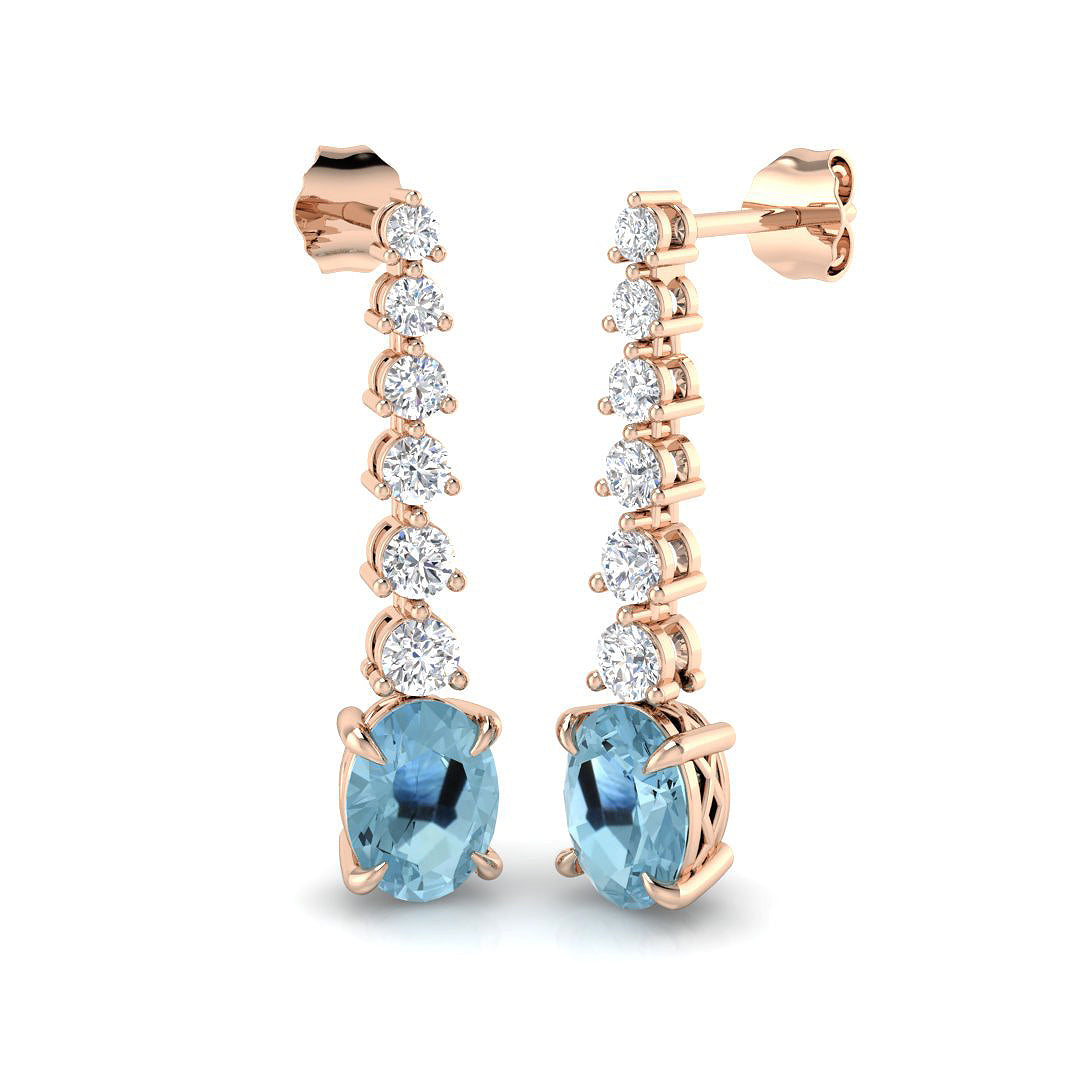 SE5906A — Earrings - 9k Rose Gold