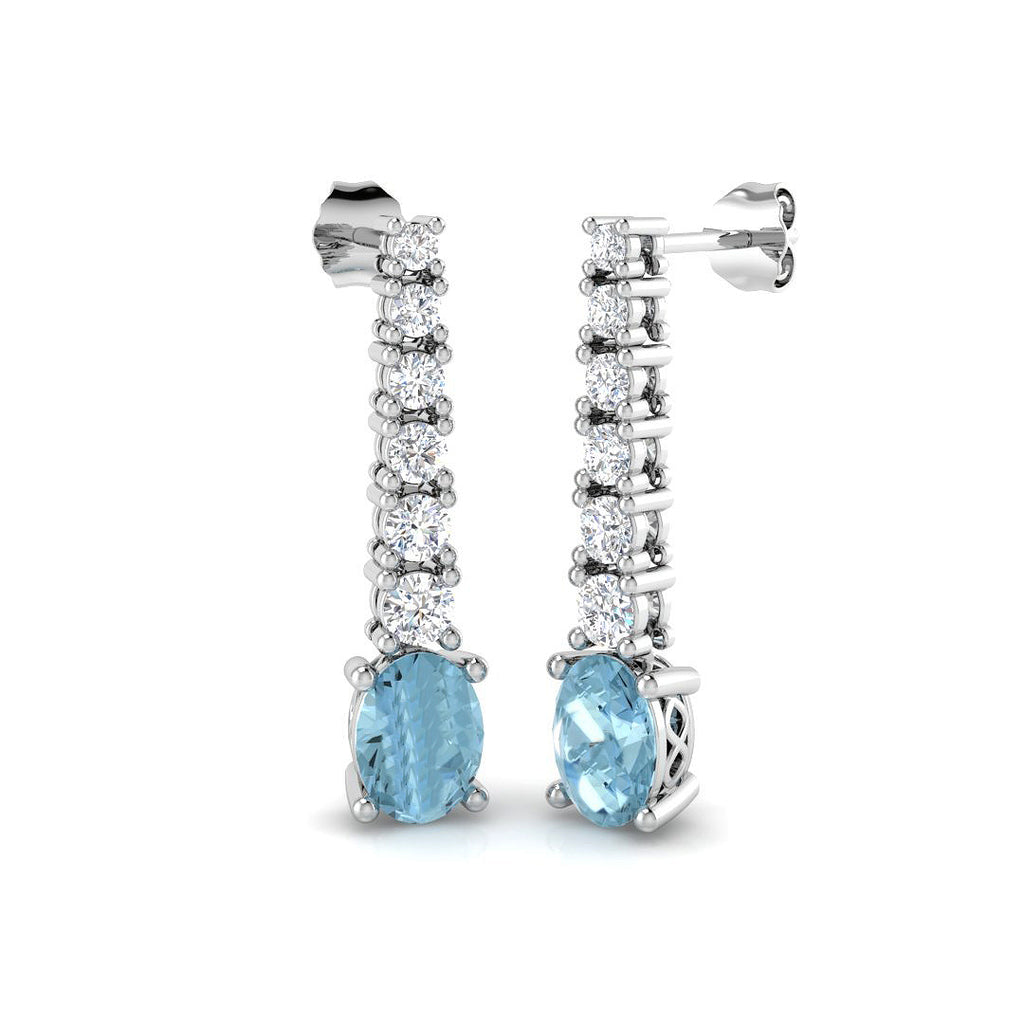 SE5906A — Earrings - 9k White Gold