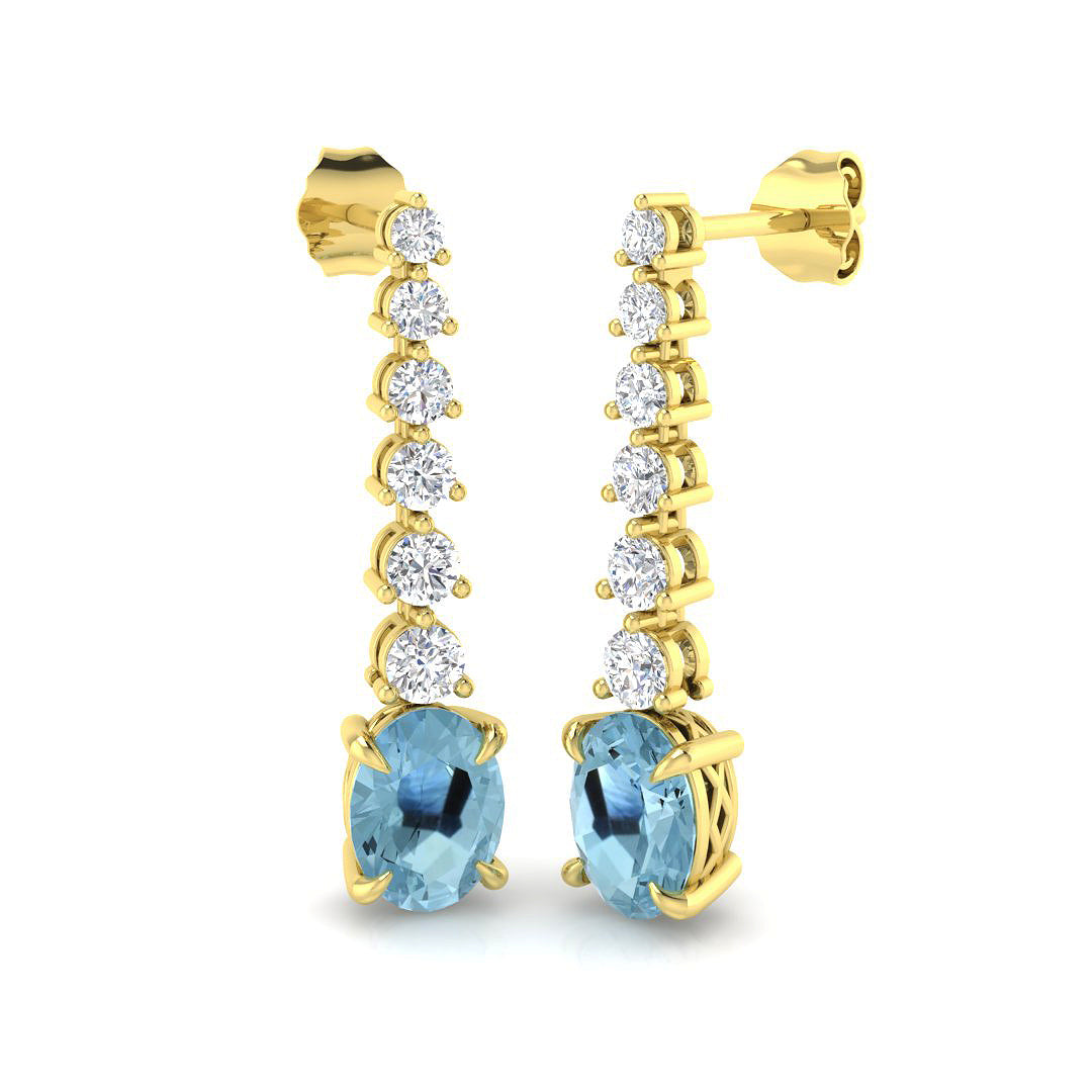 SE5906A — Earrings - 9k Yellow Gold