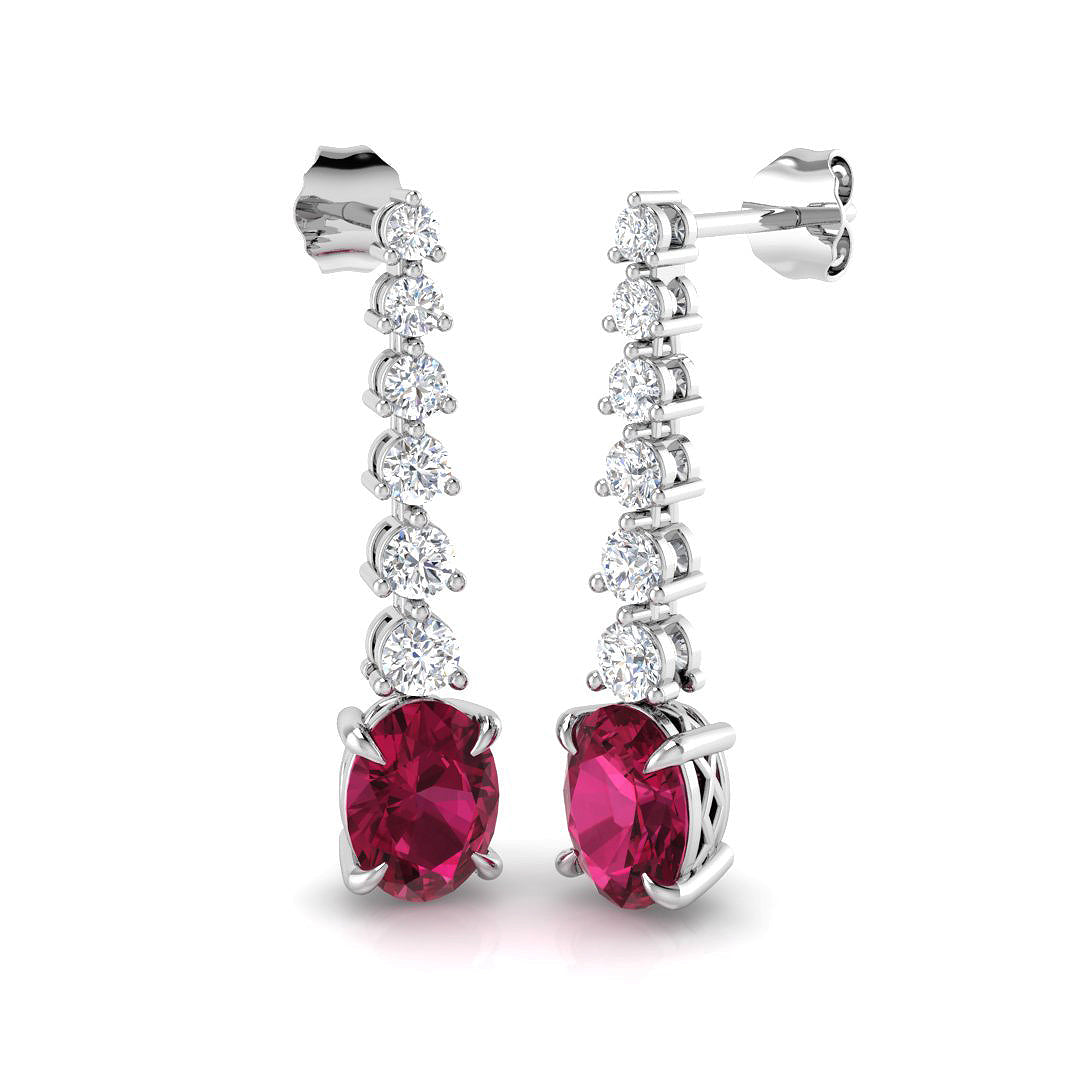 SE5906 — Earrings - 9k White Gold