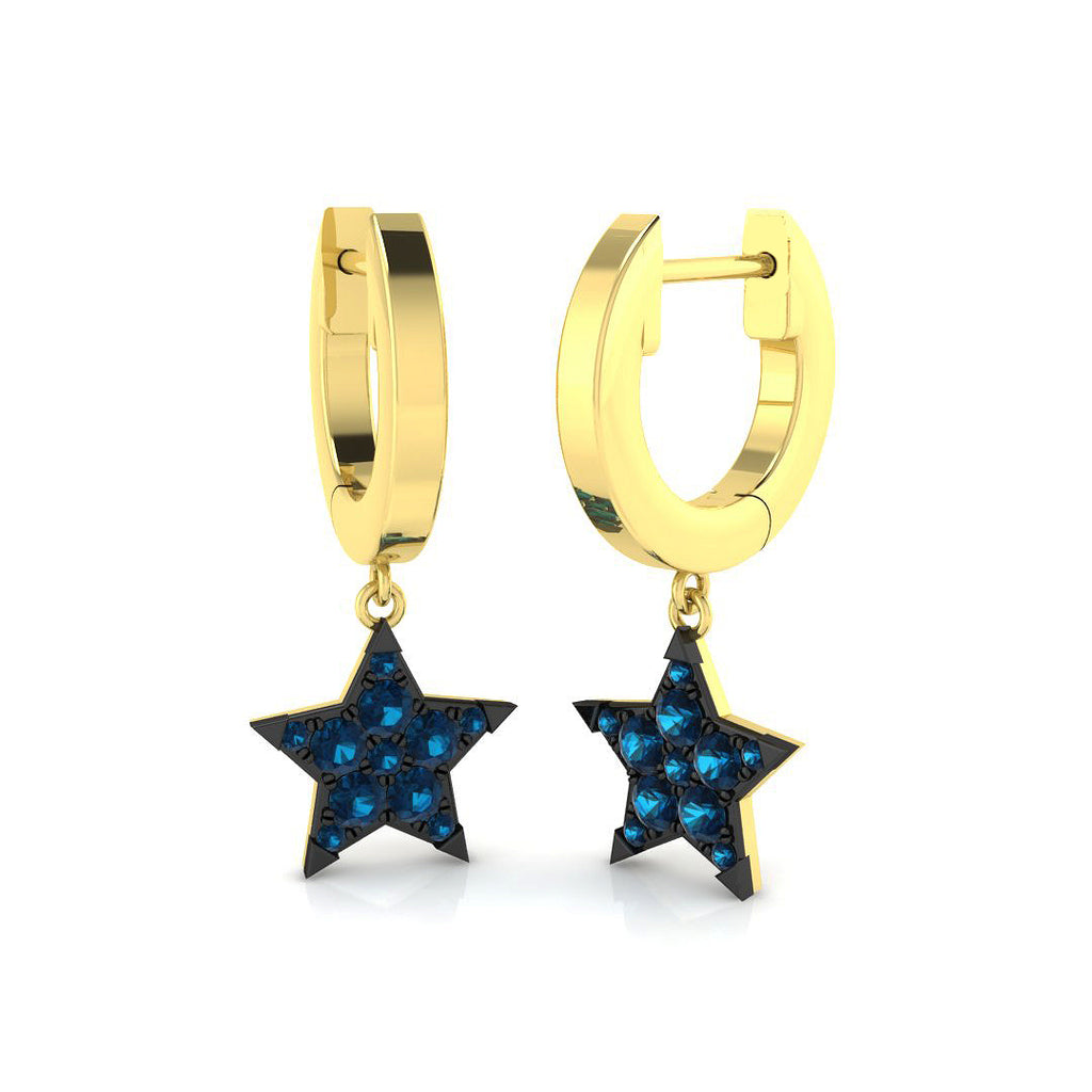 SE5907 — Earrings - 9k Yellow Gold