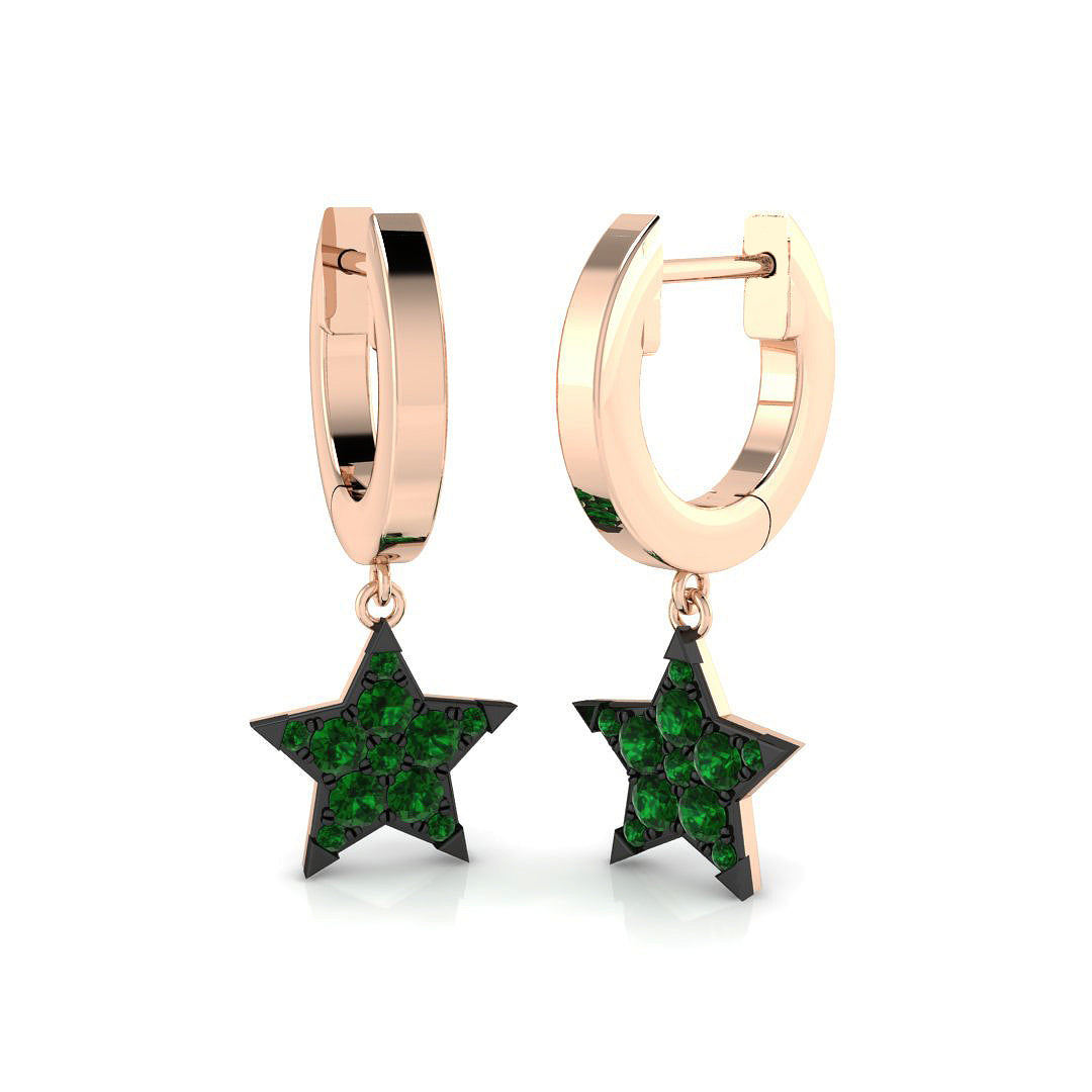 SE5907 — Earrings - 9k Rose Gold