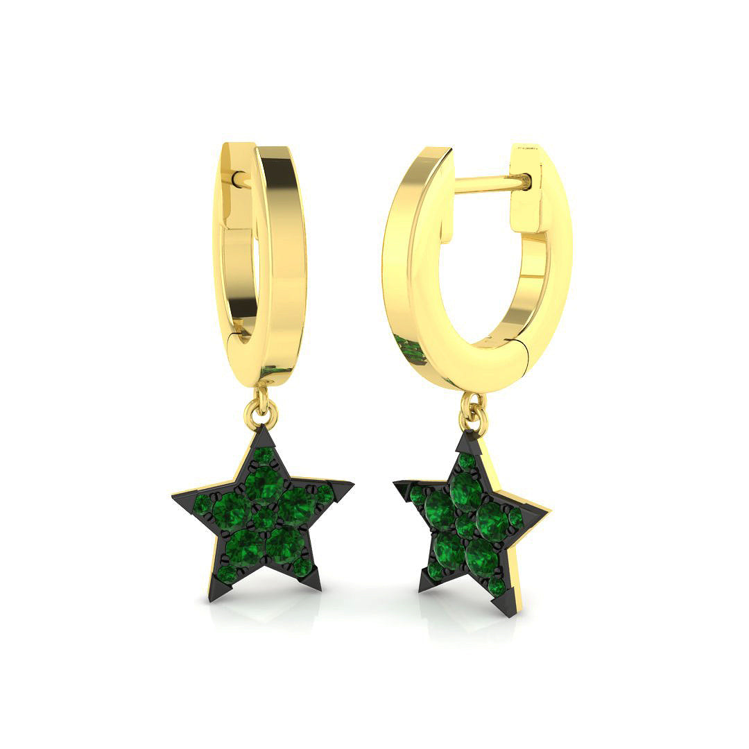 SE5907 — Earrings - 9k Yellow Gold