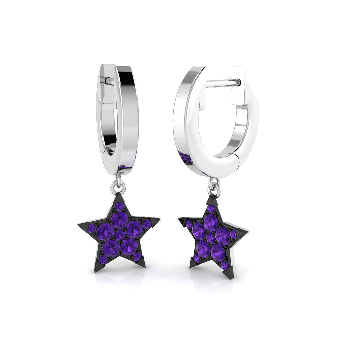 SE5907 — Earrings - 9k White Gold