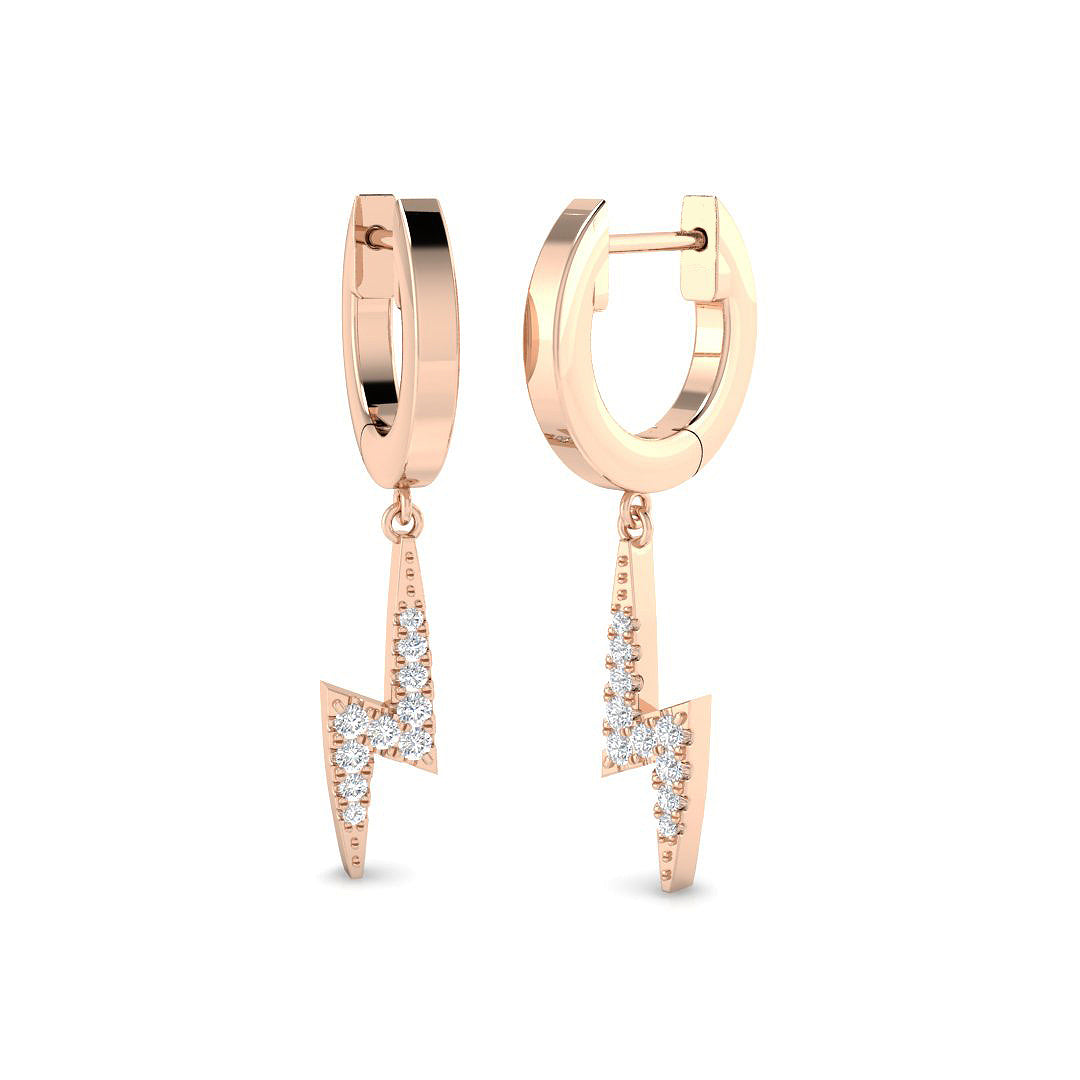 SE5908 — Earrings - 9k Rose Gold