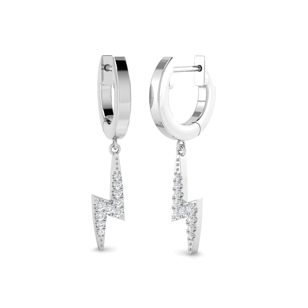 SE5908 — Earrings - 9k White Gold