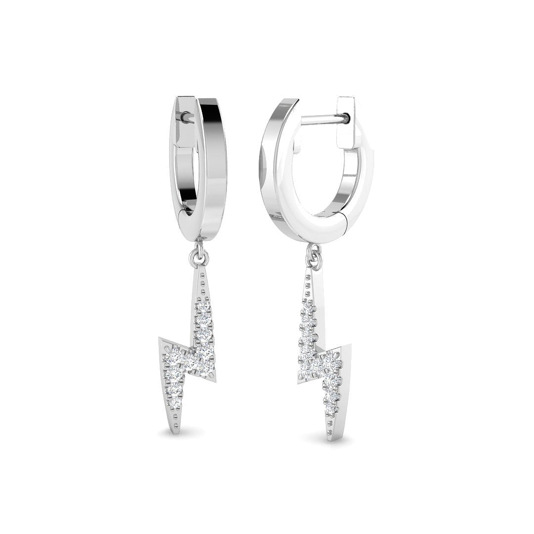 SE5908 — Earrings - 9k White Gold