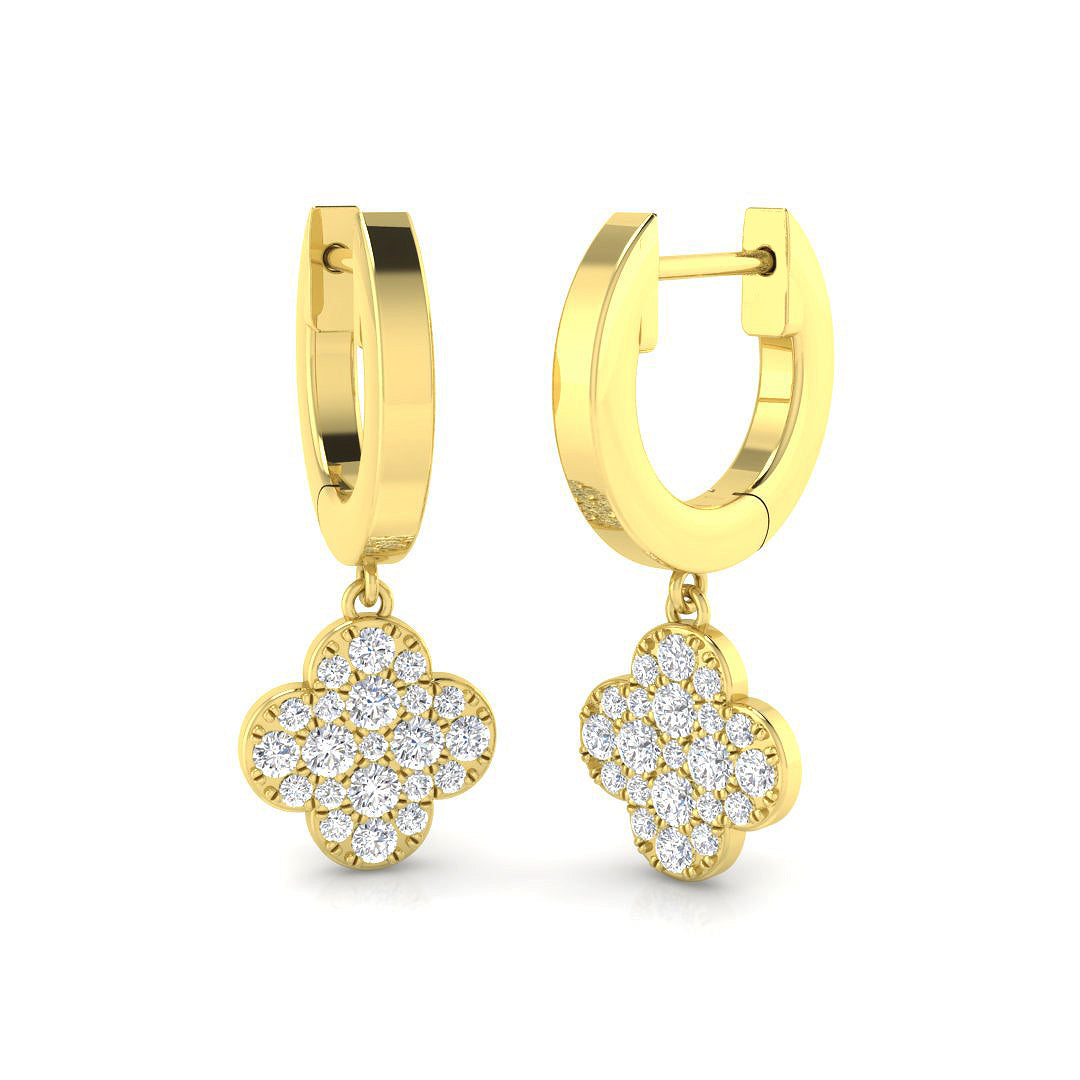 SE5909 — Earrings - 9k Yellow Gold