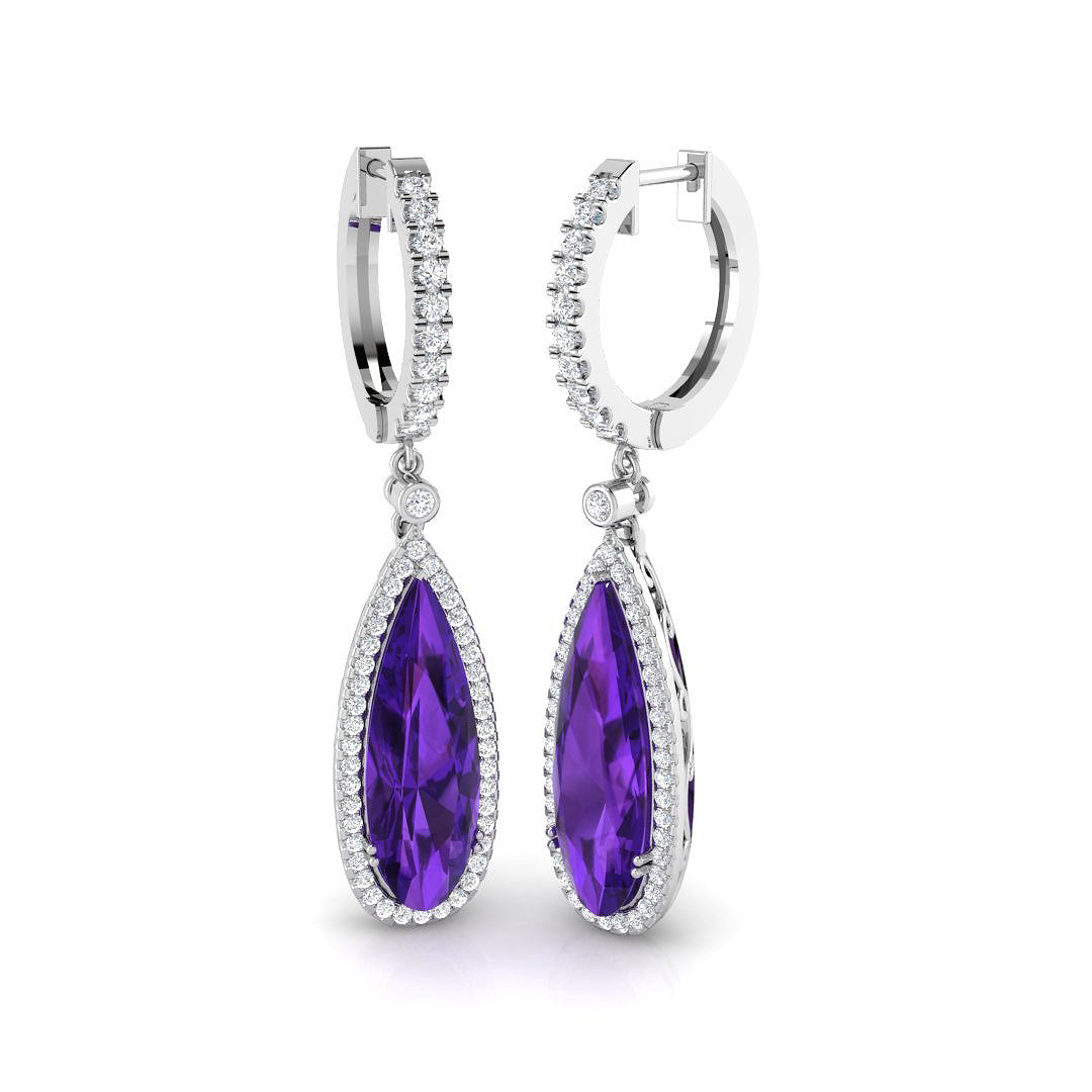SE5914 — Earrings - 9k White Gold