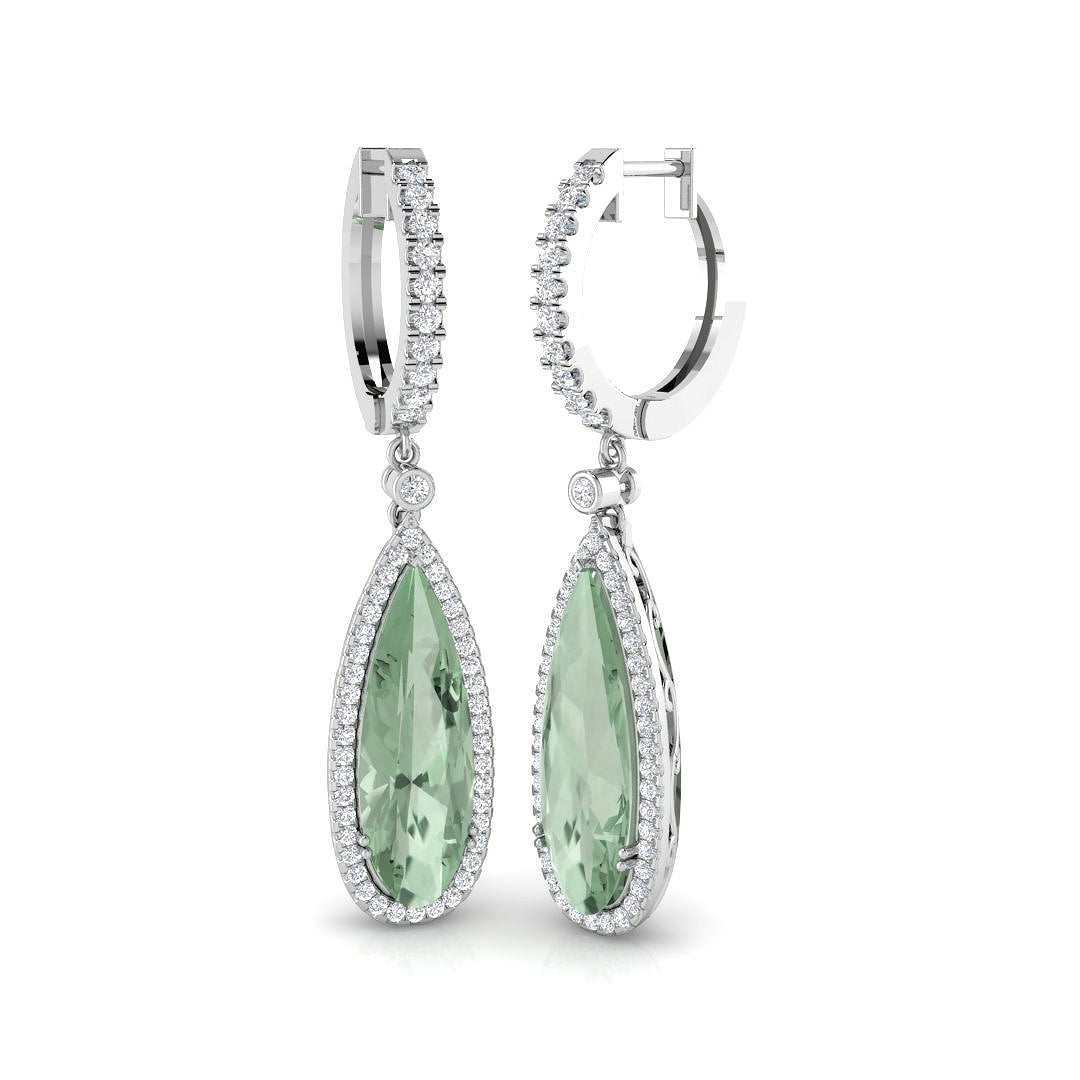 SE5914 — Earrings - 9k White Gold