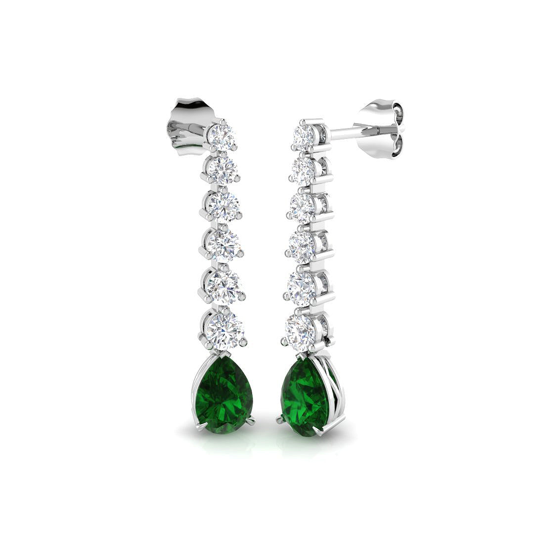 SE5917 — Earrings - 9k White Gold