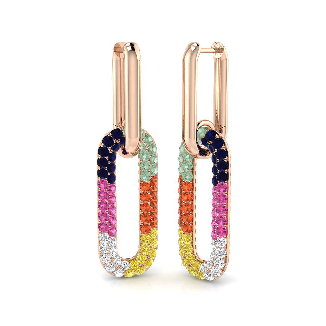 SE5918 — Earrings - 9k Rose Gold