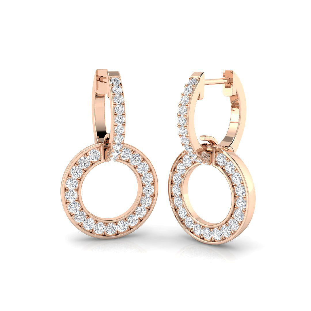 SE5921 — Earrings - 9k Rose Gold