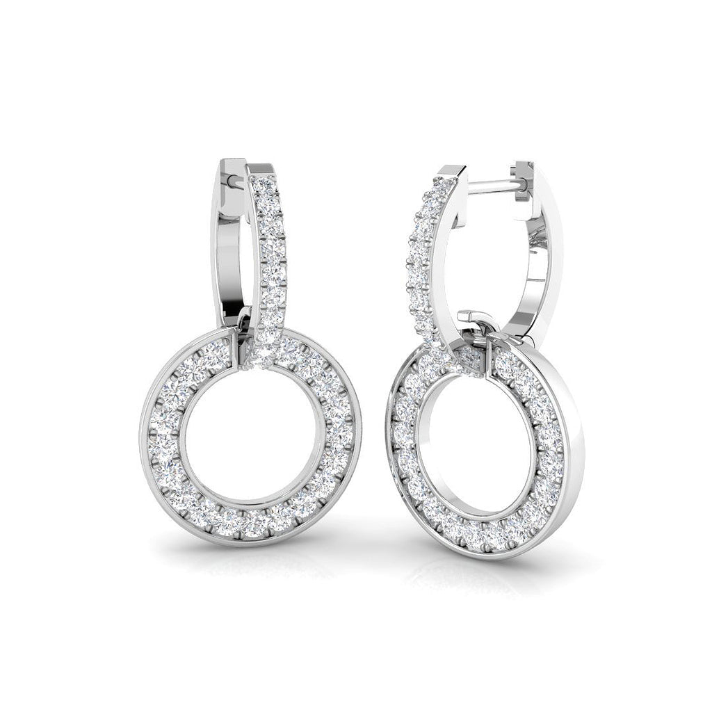 SE5921 — Earrings - 9k White Gold
