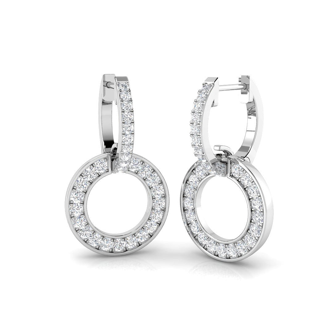 SE5921 — Earrings - 9k White Gold