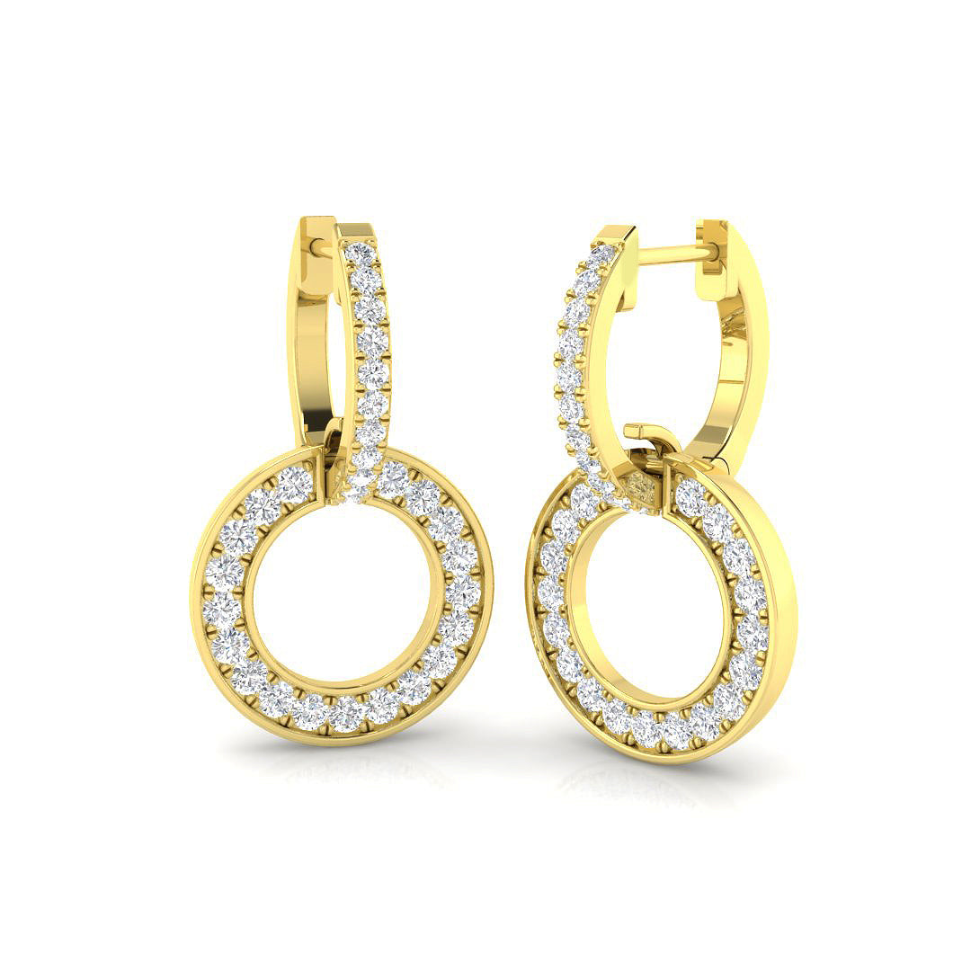 SE5921 — Earrings - 9k Yellow Gold