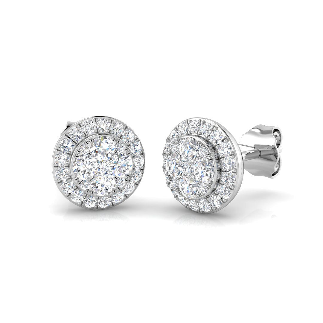 SE5923 — Earrings - 9k White Gold