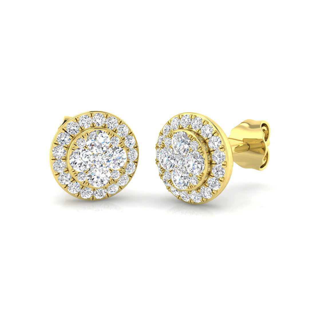 SE5923 — Earrings - 9k Yellow Gold