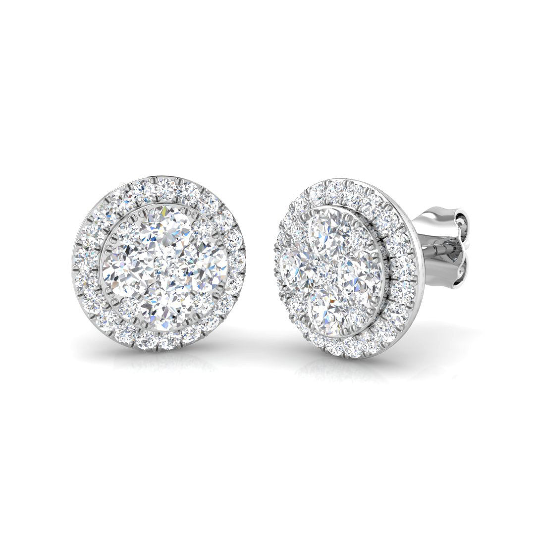 SE5924 — Earrings - 9k White Gold