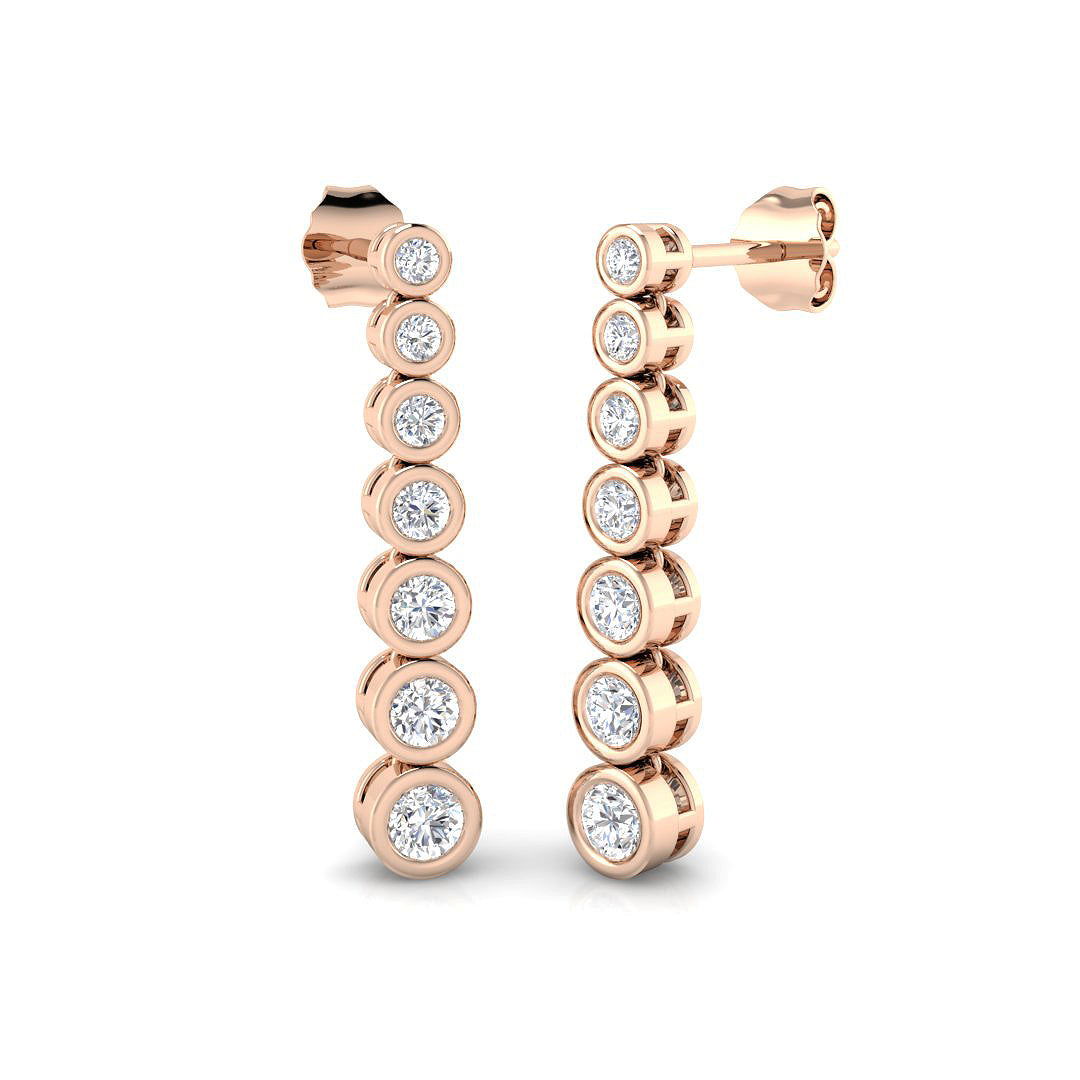 SE5925 — Earrings - 9k Rose Gold
