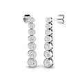 SE5925 — Earrings - 9k White Gold