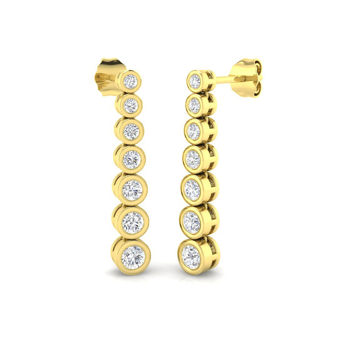 SE5925 — Earrings - 9k Yellow Gold