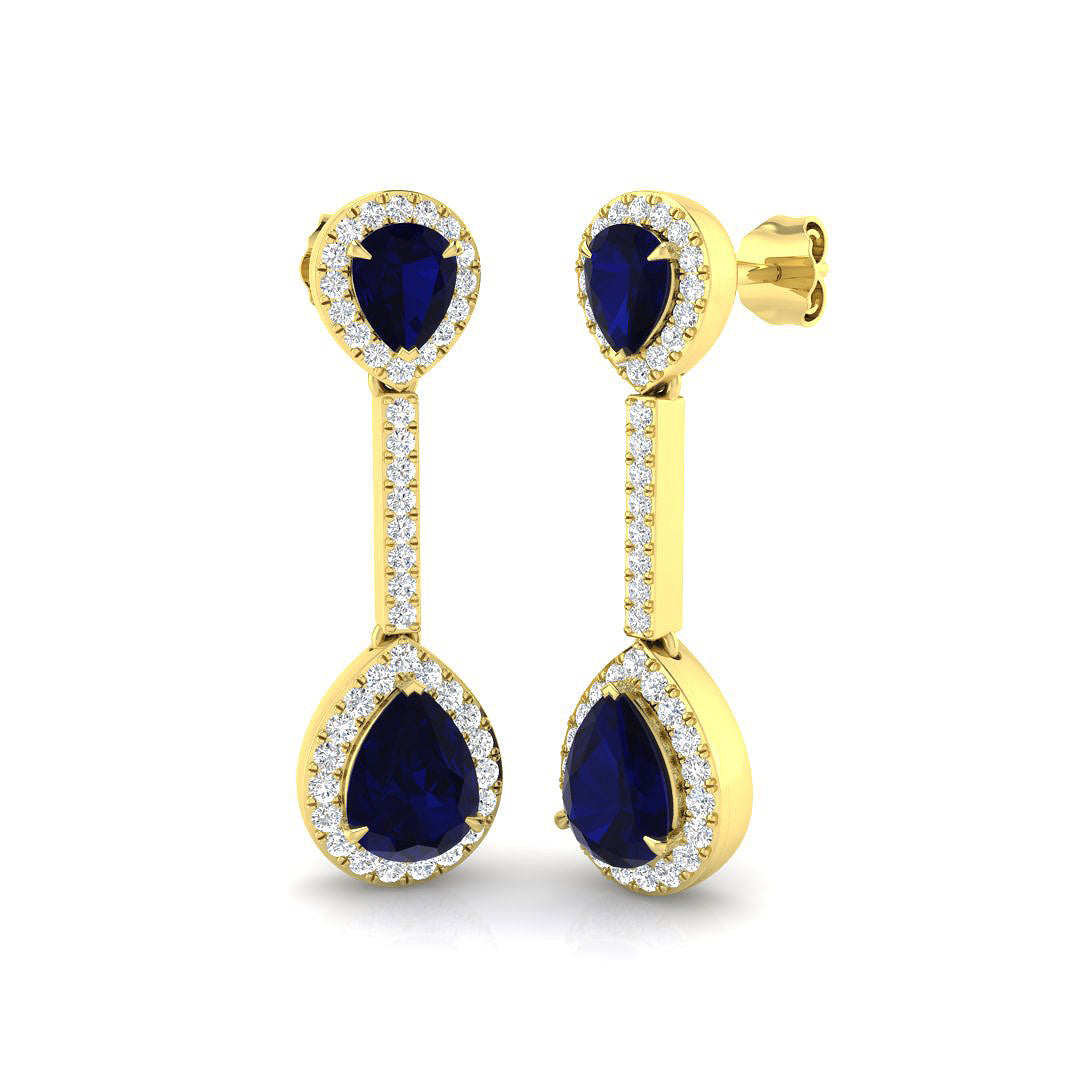 SE5933 — Earrings - 9k Yellow Gold