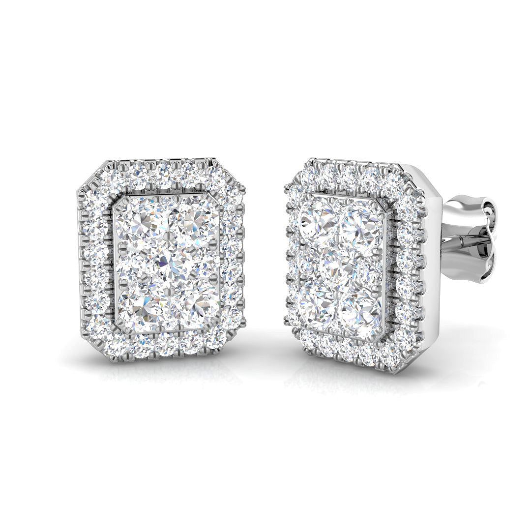 SE5937 — Earrings - 9k White Gold