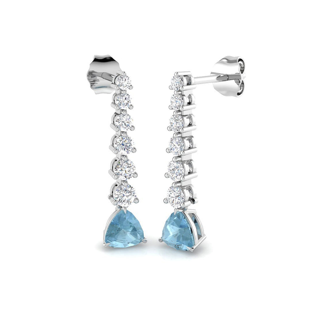 SE5940 — Earrings - 9k White Gold