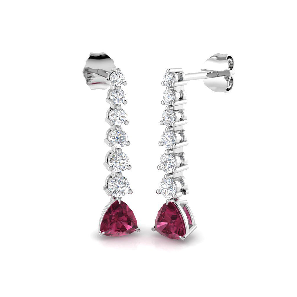 SE5940 — Earrings - 9k White Gold