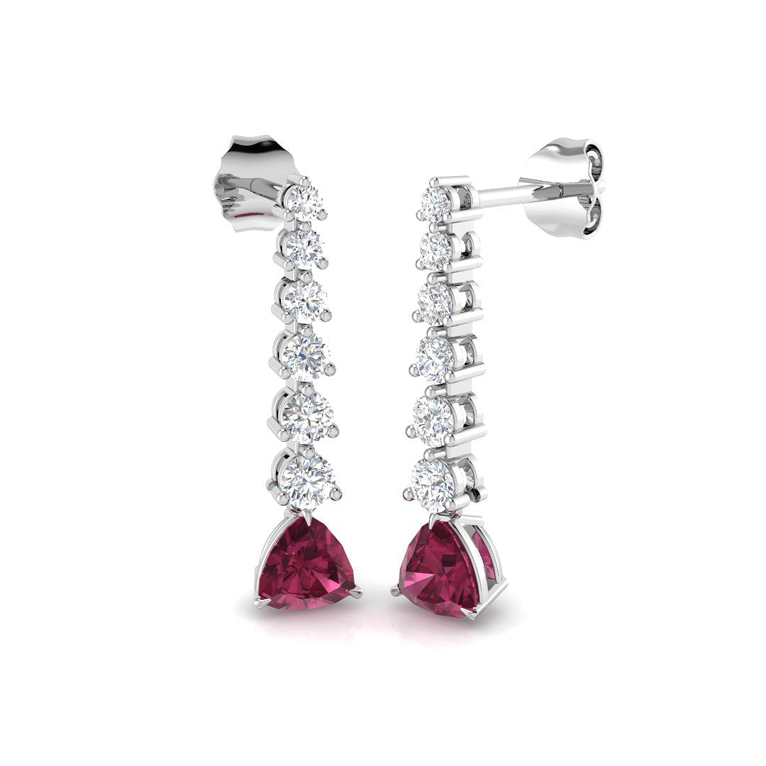 SE5940 — Earrings - 9k White Gold