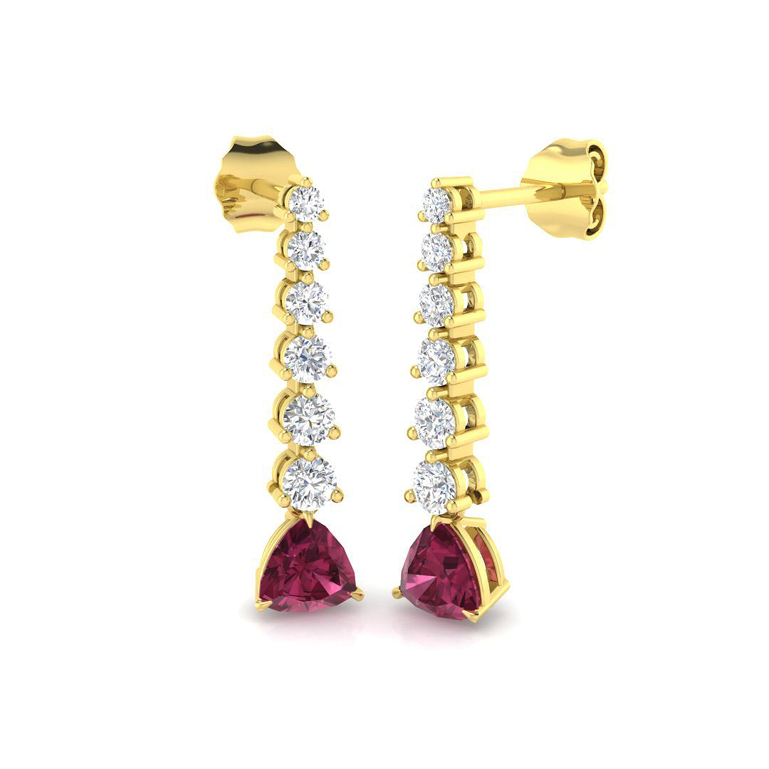 SE5940 — Earrings - 9k Yellow Gold