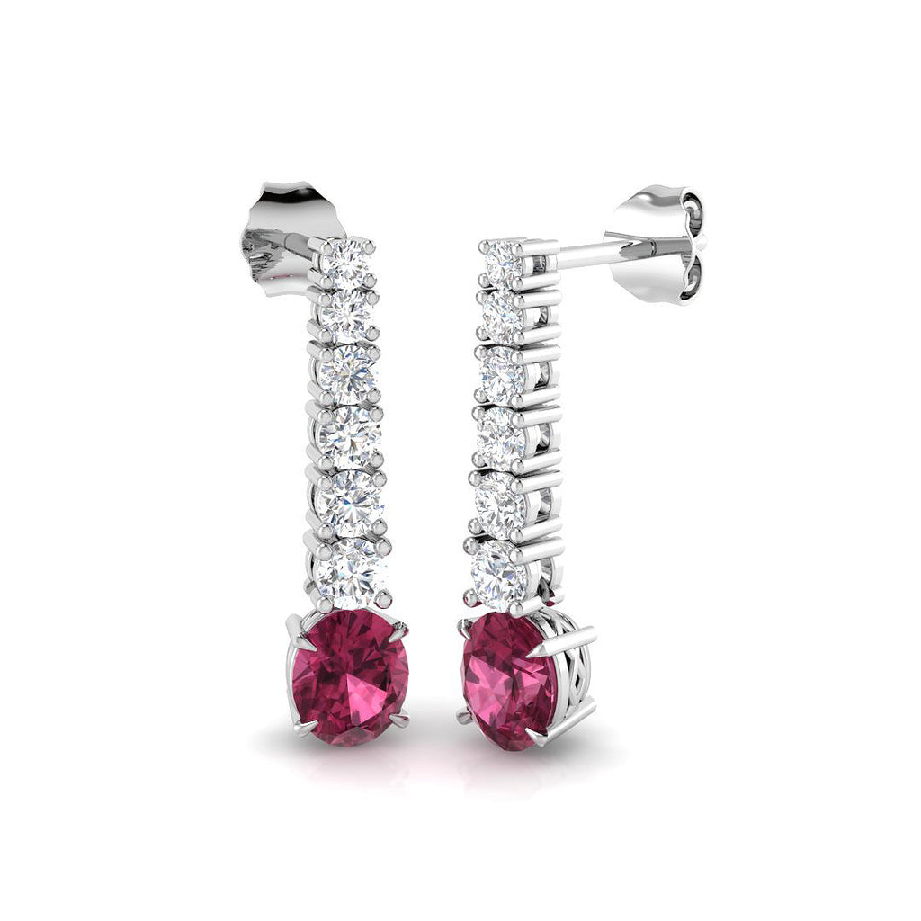 SE5941A — Earrings - 9k White Gold