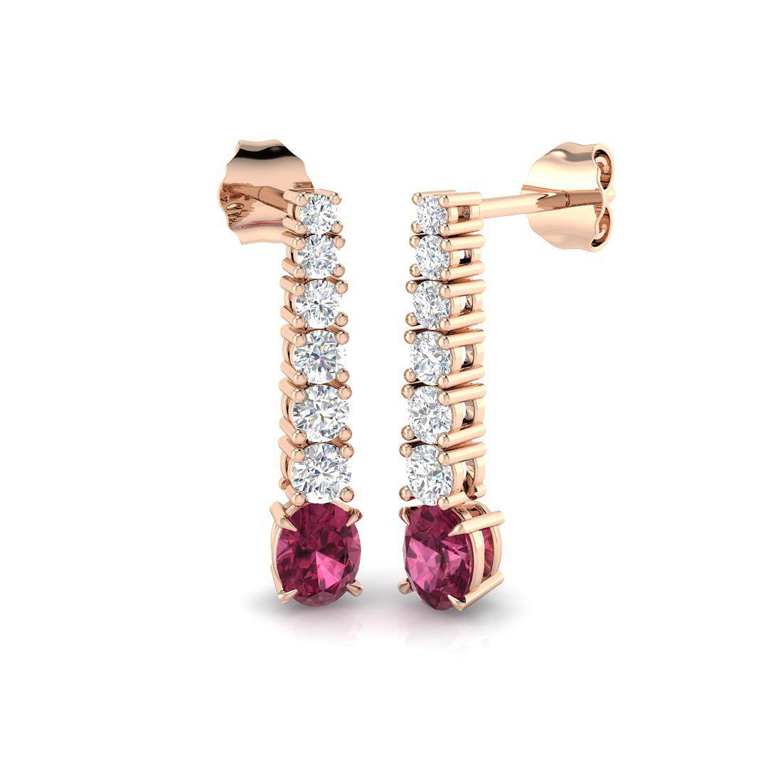 SE5942A — Earrings - 9k Rose Gold