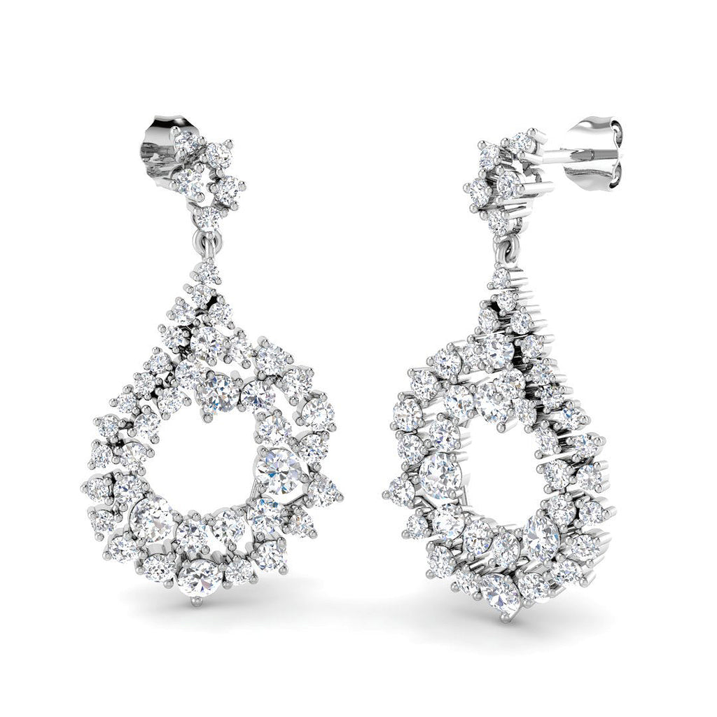 SE5944 — Earrings - 9k White Gold