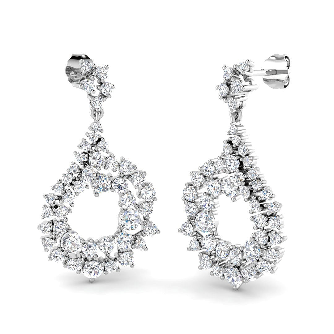 SE5944 — Earrings - 9k White Gold