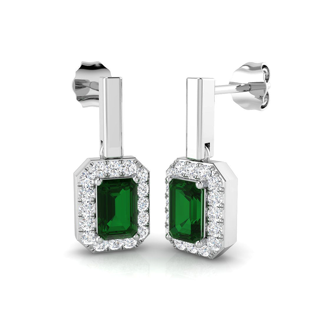SE5945 — Earrings - 9k White Gold