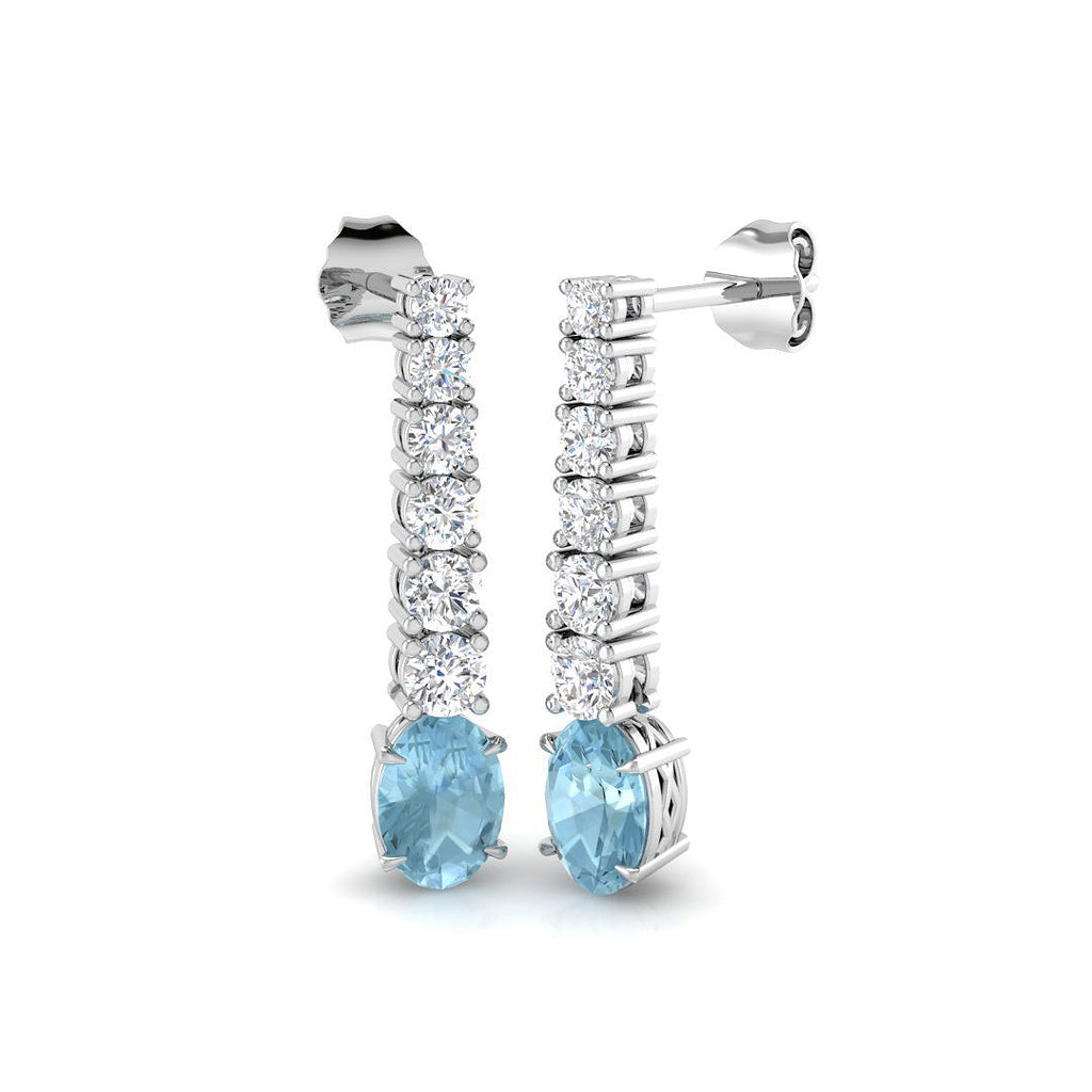 SE5946A — Earrings - 9k White Gold